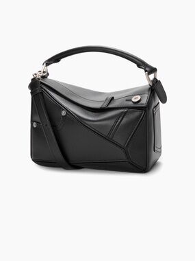 Panta Small Puzzle Bag in Shiny Calfskin